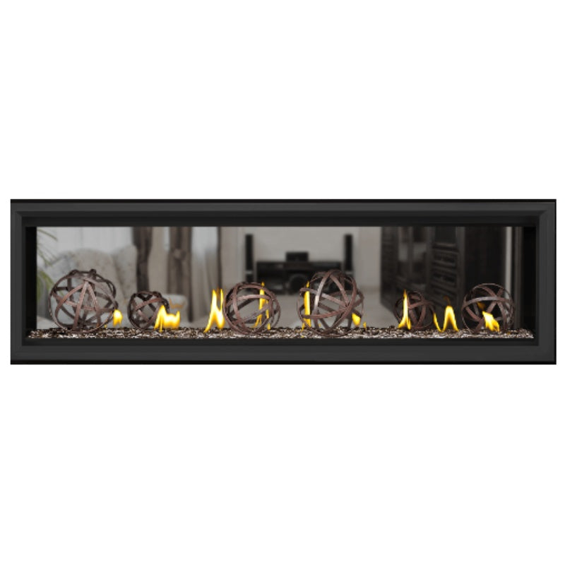 Napoleon Vector 62" See Thru Linear Direct Vent Gas Fireplace | LV62N2 Napoleon