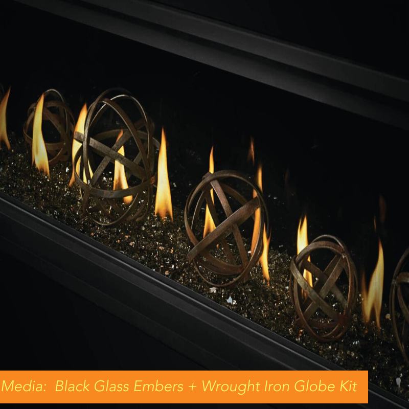 Napoleon Vector 62" See Thru Linear Direct Vent Gas Fireplace | LV62N2 Napoleon