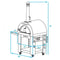 Pinnacolo Premio Wood Fired Outdoor Pizza Oven with Accessories - PPO-1-02 Pinnacolo