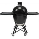 Primo All-In-One Round Ceramic Kamado Grill With Cradle & Side Shelves - PGCRC - Agent BBQ