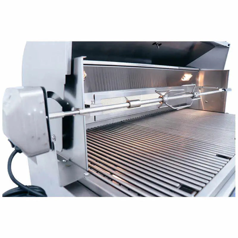 RCS Cutlass Pro 42 Inch 4 Burner Freestanding Gas Grill with Flame Tamers Renaissance Cooking Systems
