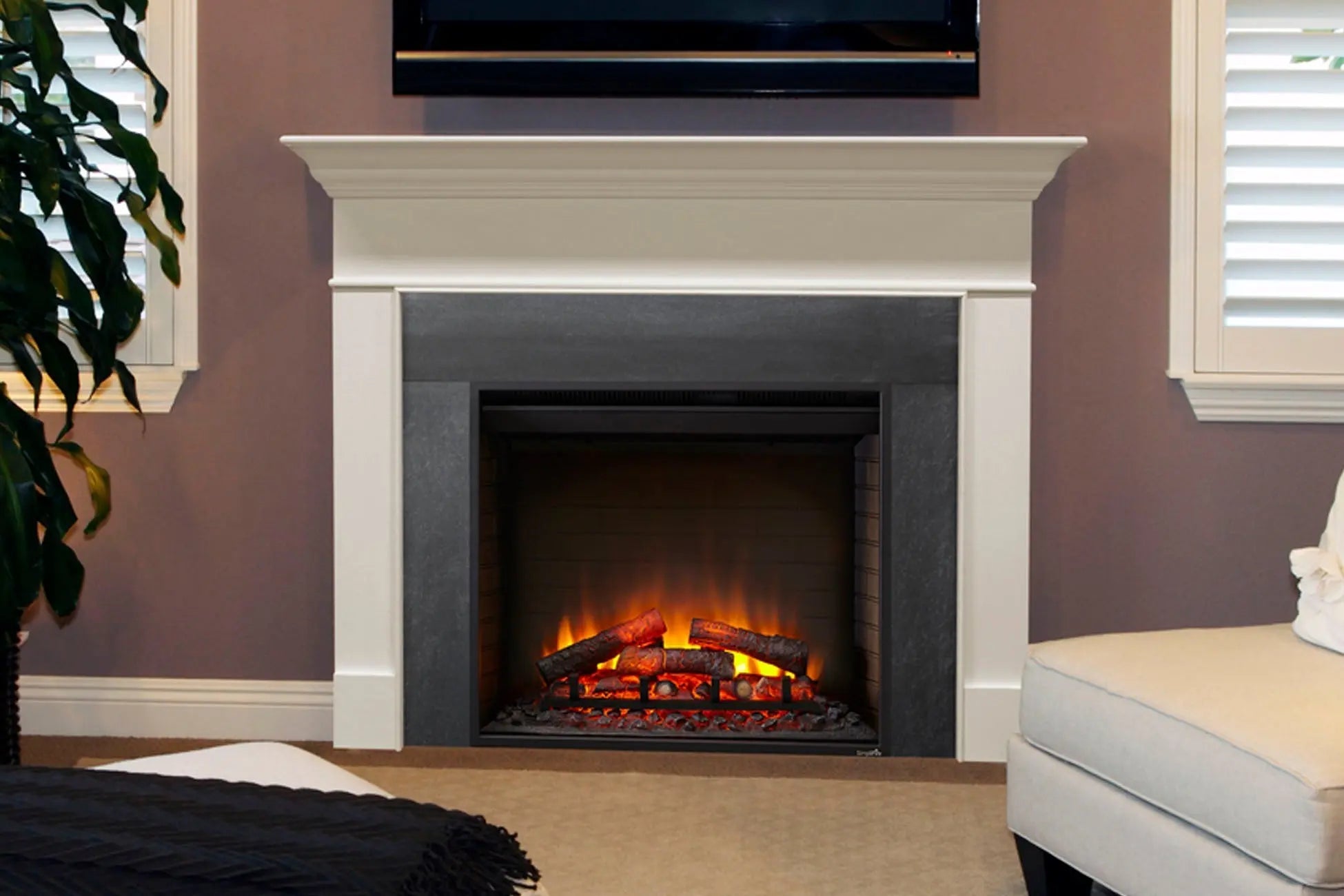 SimpliFire 30" Built-In Electric Firebox SimpliFire