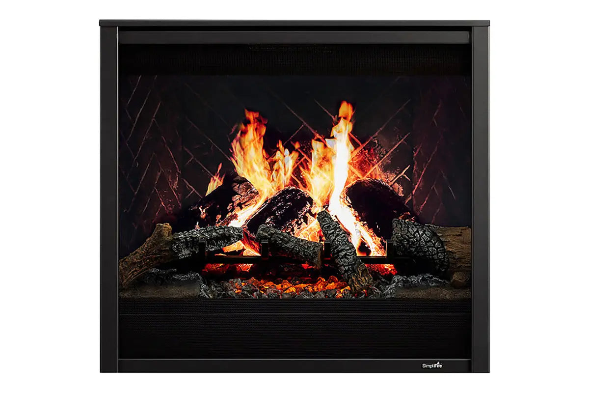 SimpliFire Inception 36'' Traditional Smart Electric Fireplace SimpliFire