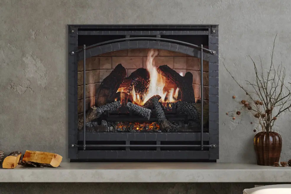 SimpliFire Inception 36'' Traditional Smart Electric Fireplace SimpliFire