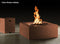 Slick Rock Concrete - Horizon Series 36-Inch Square Fire Table KHF36 Slick Rock Concrete