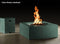 Slick Rock Concrete - Horizon Series 36-Inch Square Fire Table KHF36 Slick Rock Concrete
