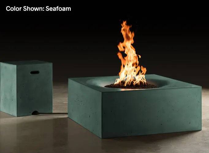 Slick Rock Concrete - Horizon Series 36-Inch Square Fire Table KHF36 Slick Rock Concrete