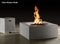 Slick Rock Concrete - Horizon Series 36-Inch Square Fire Table KHF36 Slick Rock Concrete