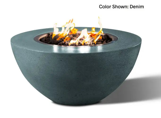 Slick Rock Concrete - Oasis Series 34-Inch Round Fire Bowl KOF34 Slick Rock Concrete