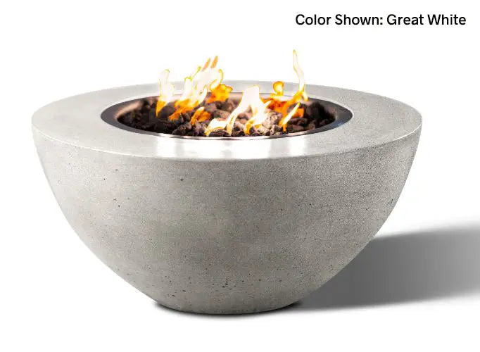 Slick Rock Concrete - Oasis Series 34-Inch Round Fire Bowl KOF34 Slick Rock Concrete