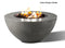 Slick Rock Concrete - Oasis Series 34-Inch Round Fire Bowl KOF34 Slick Rock Concrete
