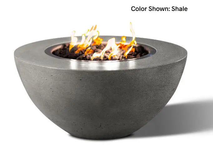 Slick Rock Concrete - Oasis Series 34-Inch Round Fire Bowl KOF34 Slick Rock Concrete