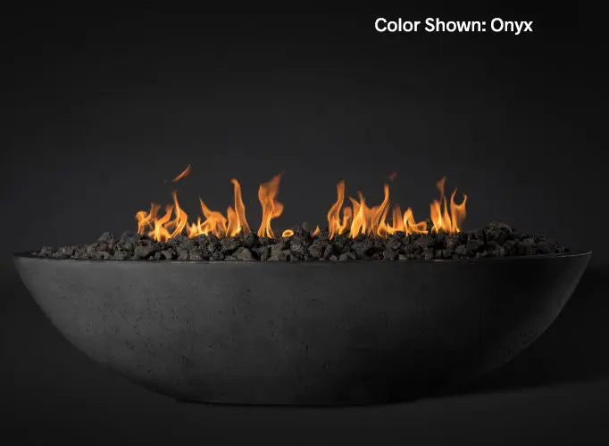 Slick Rock Concrete - Oasis Series 60-Inch Oval Fire Bowl KOF60 Slick Rock Concrete