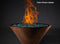 Slick Rock Concrete - RidgeLine Series Conical Fire Bowl - Match Lit Slick Rock Concrete