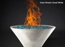 Slick Rock Concrete - RidgeLine Series Conical Fire Bowl - Match Lit Slick Rock Concrete