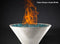 Slick Rock Concrete - RidgeLine Series Conical Fire Bowl - Match Lit Slick Rock Concrete