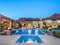 Slick Rock Concrete - RidgeLine Series Square Fire Bowl - Match Lit Slick Rock Concrete