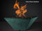 Slick Rock Concrete - RidgeLine Series Square Fire Bowl - Match Lit Slick Rock Concrete