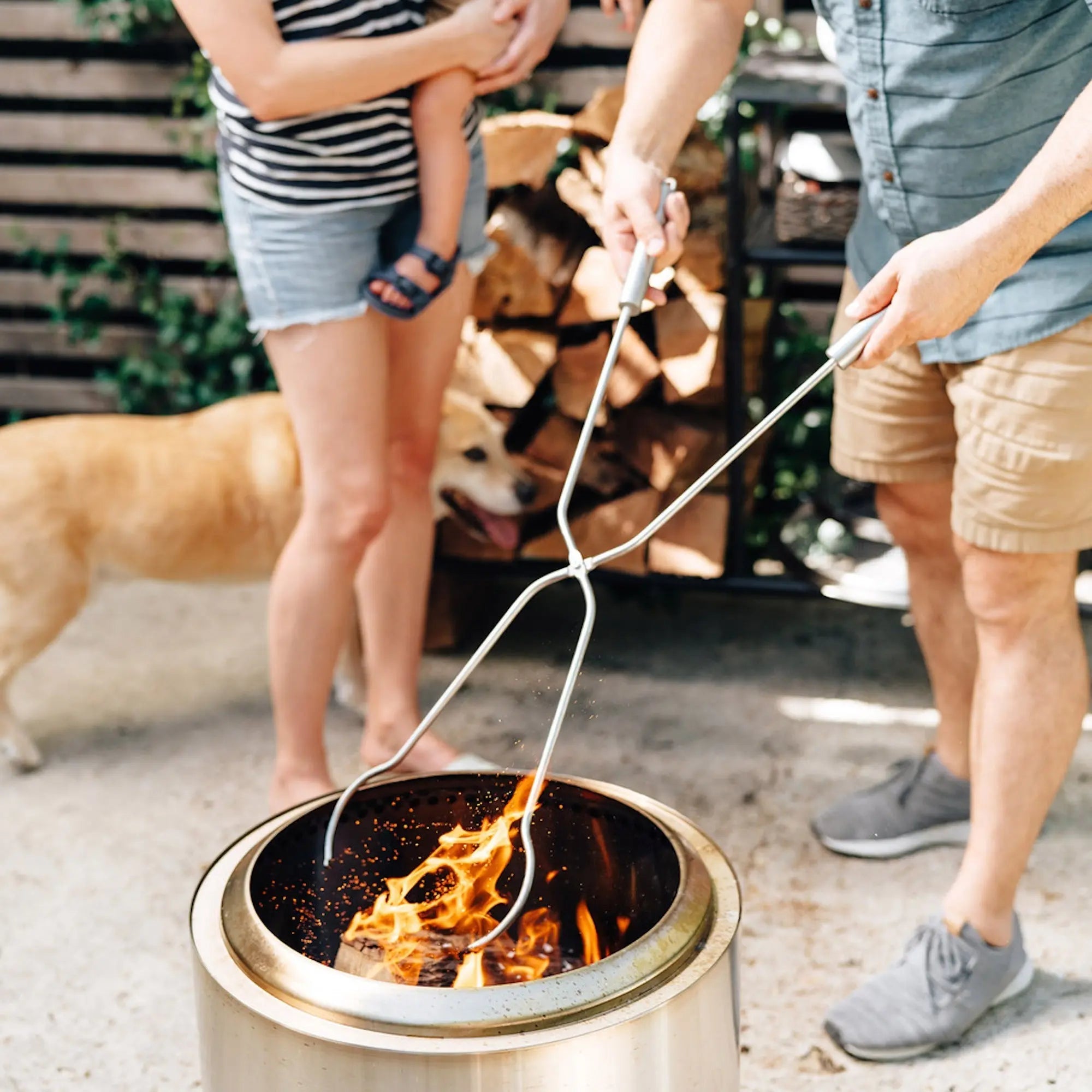 Solo Stove 2-Piece Stainless Steel Fire Pit Tool Set Solo Stove