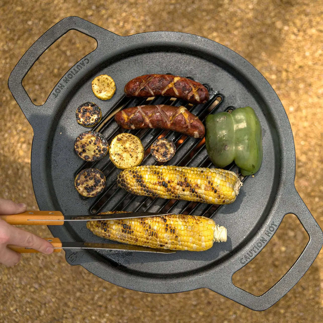 Solo Stove Bonfire/Yukon Cast Iron Grill Top Solo Stove