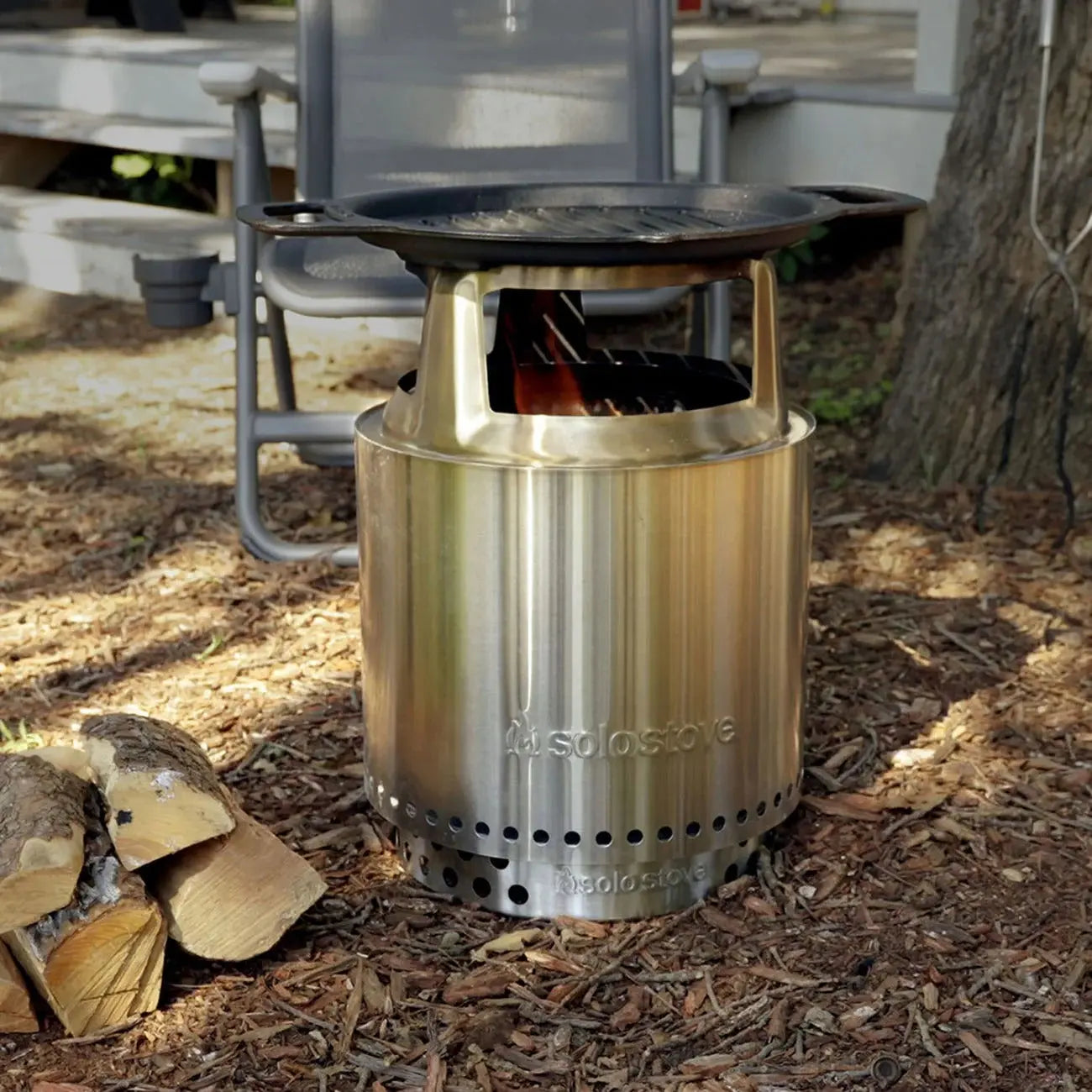 Solo Stove Bonfire/Yukon Cast Iron Grill Top Solo Stove