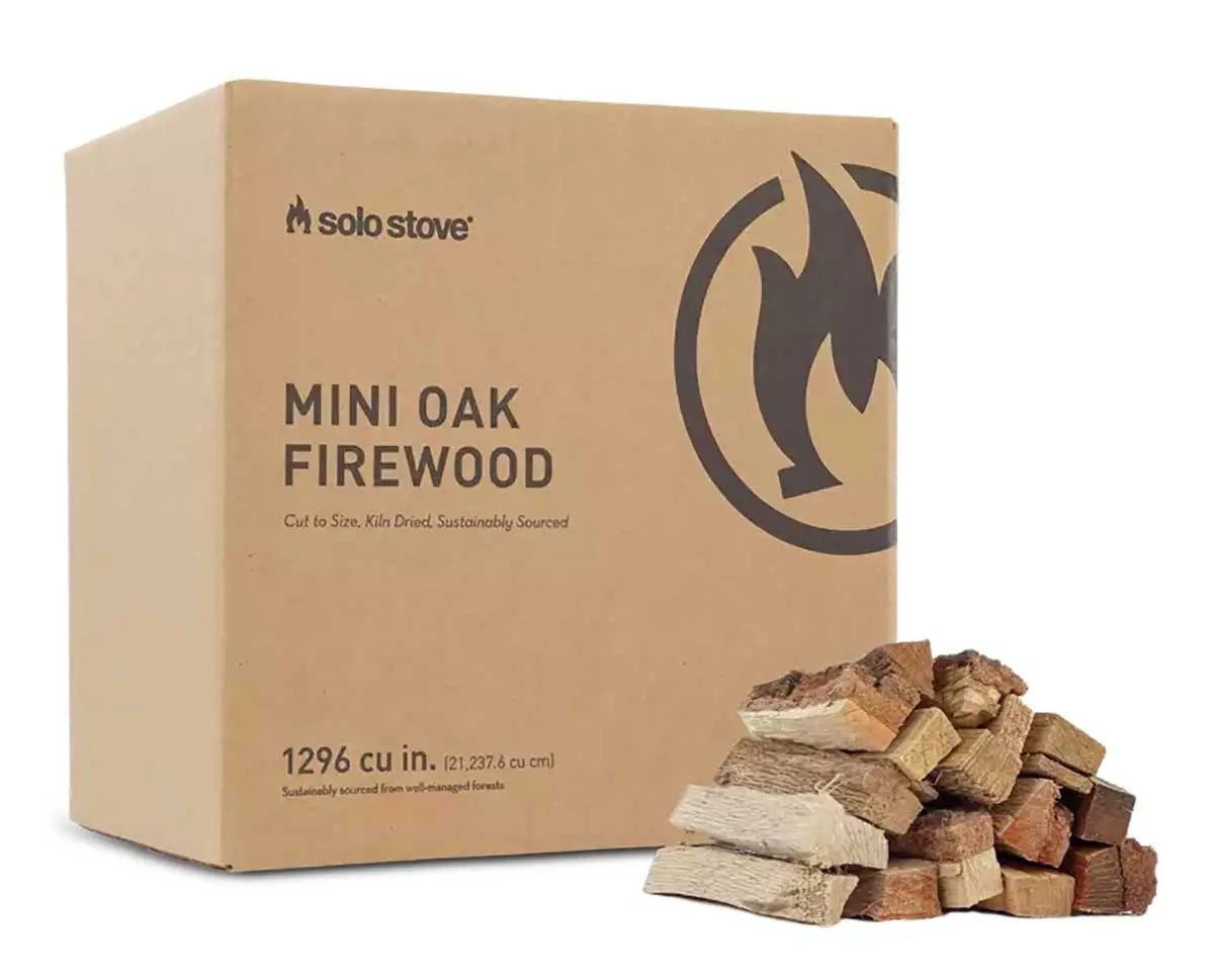 Solo Stove Fire Pit Mini Oak Firewood Solo Stove