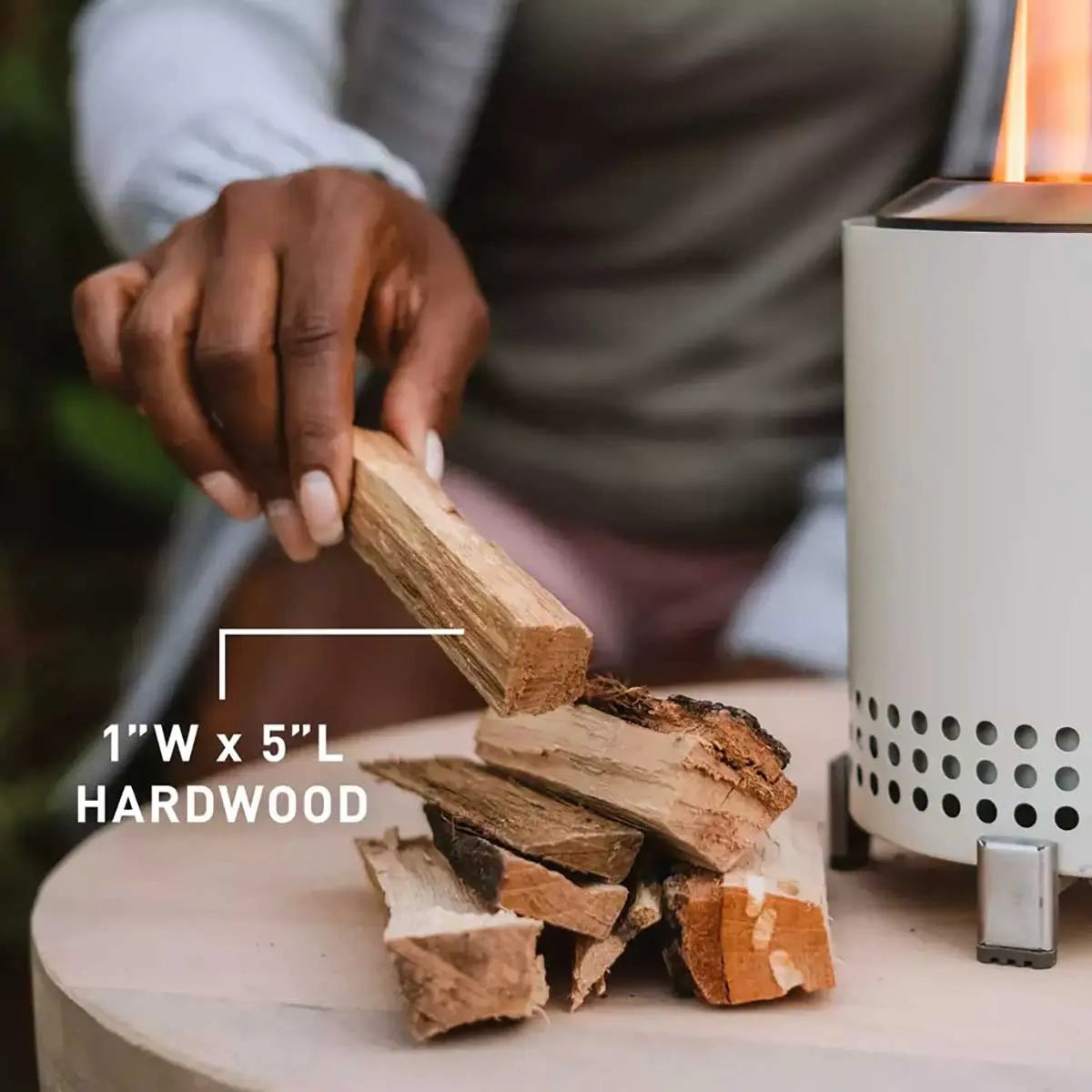 Solo Stove Fire Pit Mini Oak Firewood Solo Stove