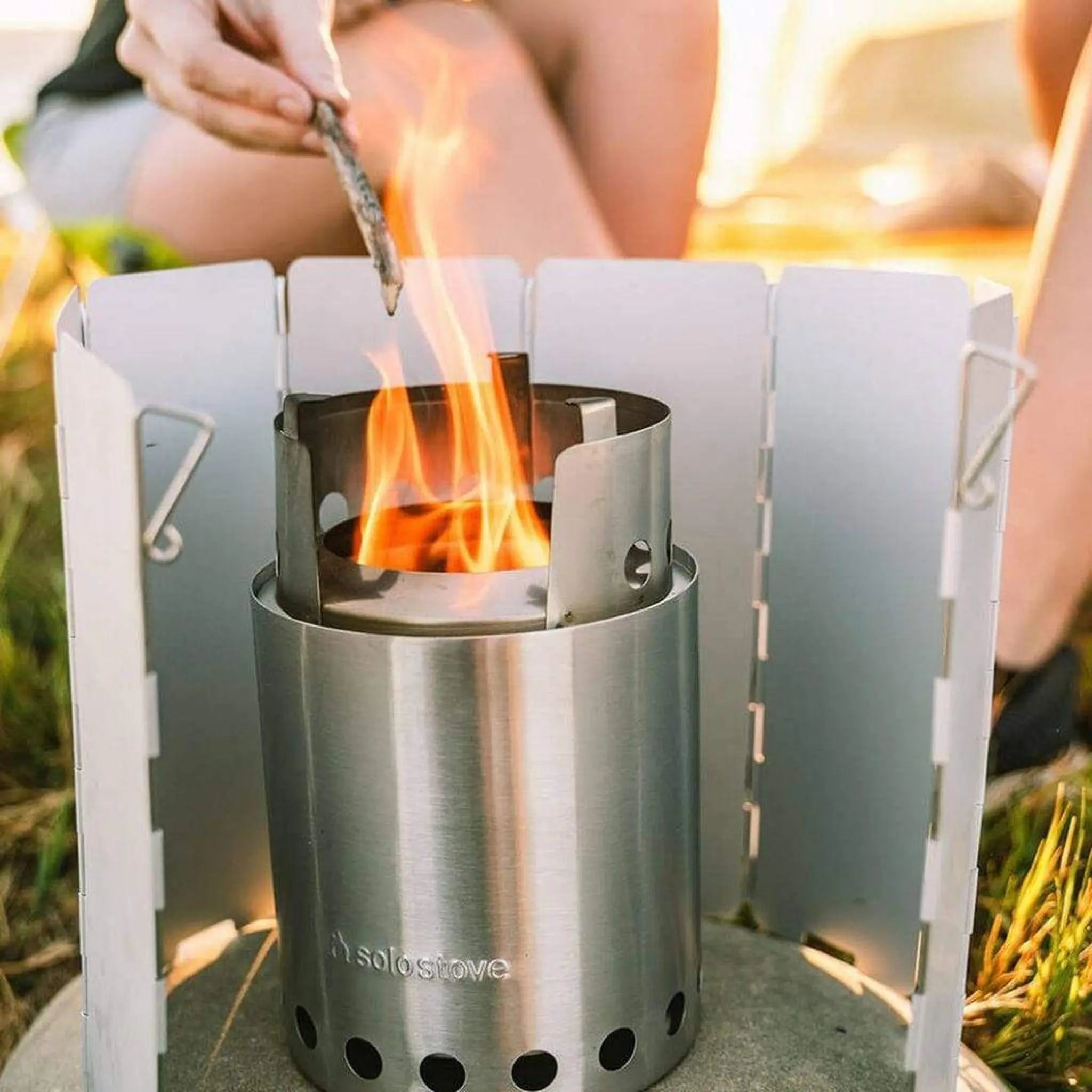 Solo Stove Titan Stainless Steel Camp Stove Solo Stove