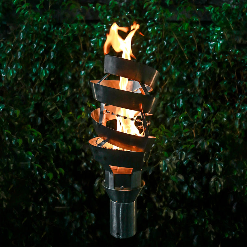 Spiral Original Fire Torch & Post Kit - OPT-TPK12 The Outdoor Plus