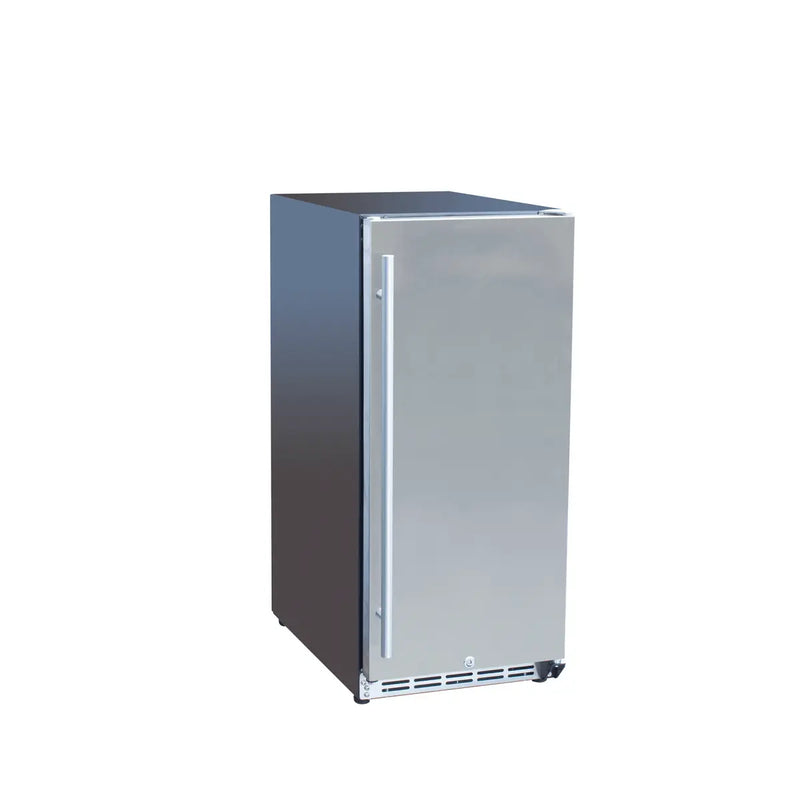 Summerset 15" Outdoor Refrigerator 15" Stainless Steel - Agent BBQ
