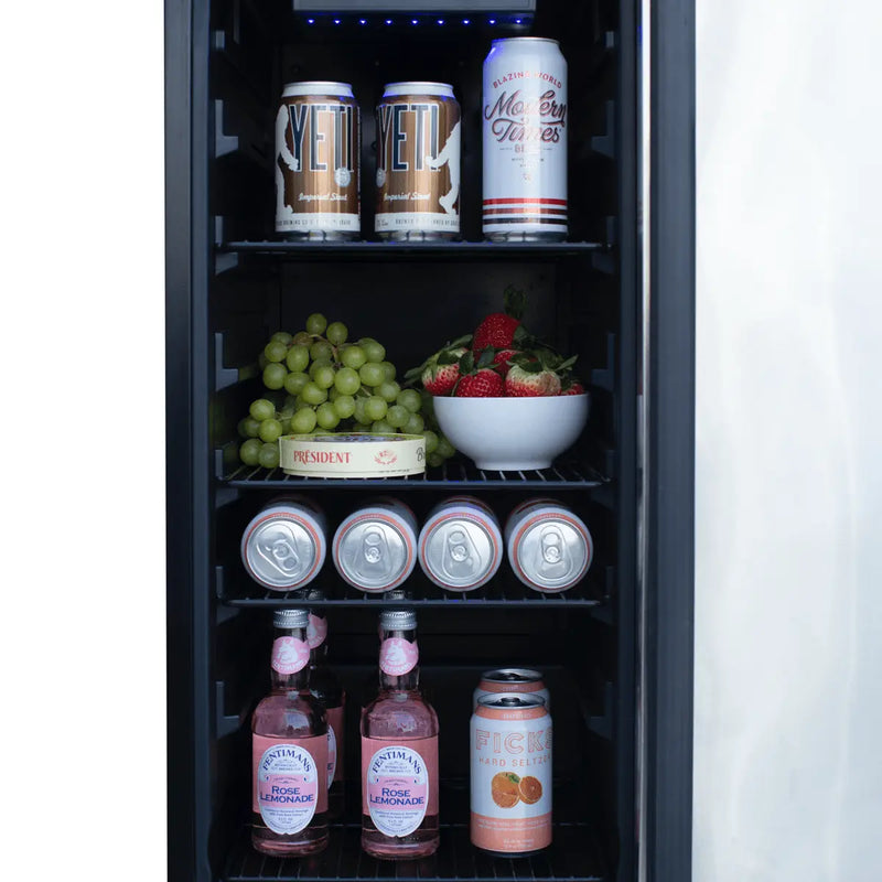 Summerset 15" Outdoor Refrigerator 15" Stainless Steel - Agent BBQ