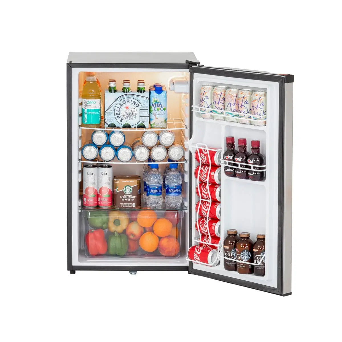 Summerset  21" 4.5C Compact Refrigerator Stainless Steel - Agent BBQ