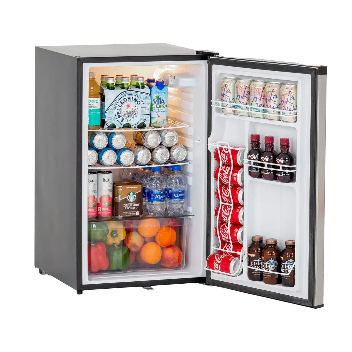 Summerset  21" 4.5C Compact Refrigerator Stainless Steel - Agent BBQ