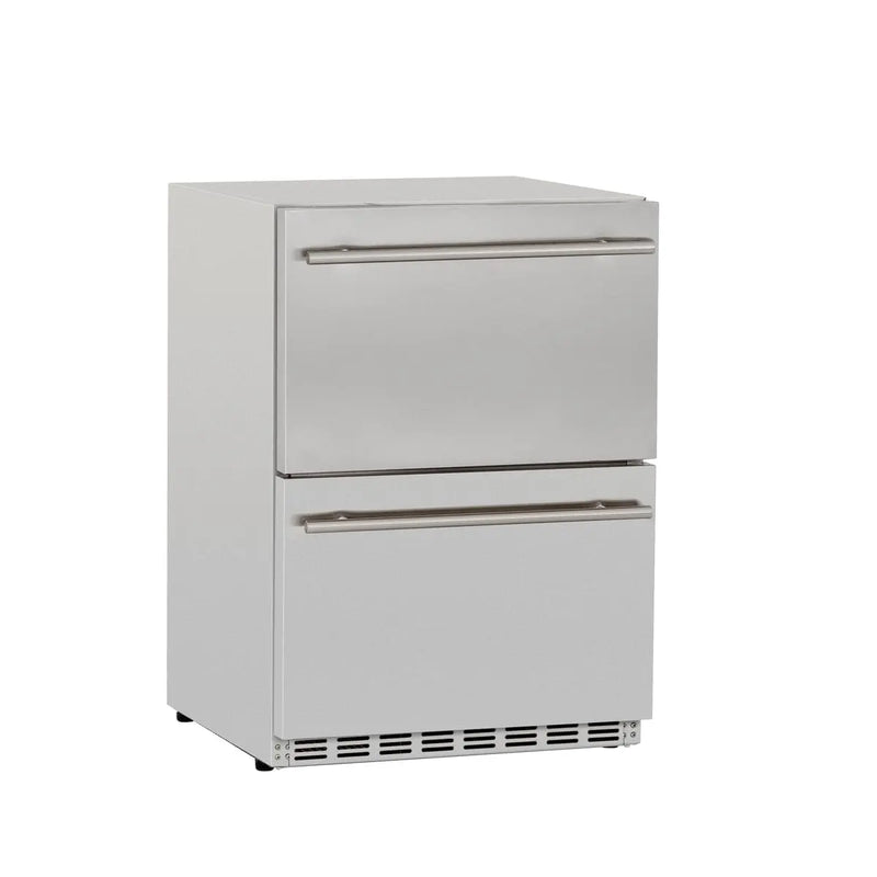 Summerset 24" 5.3c Deluxe 2-Drawer Refrigerator - Agent BBQ