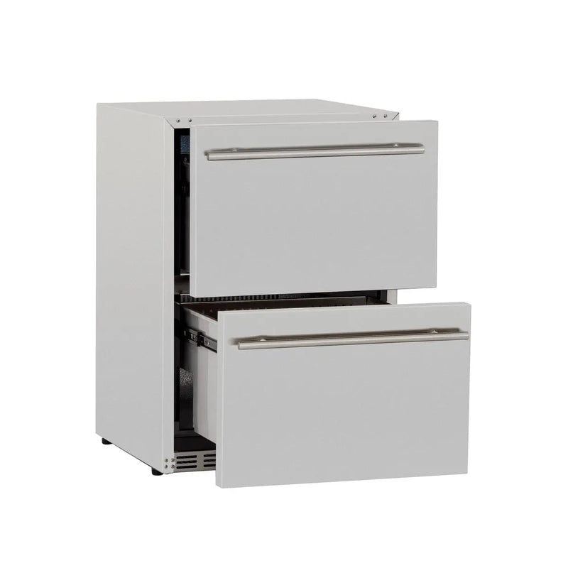 Summerset 24" 5.3c Deluxe 2-Drawer Refrigerator - Agent BBQ