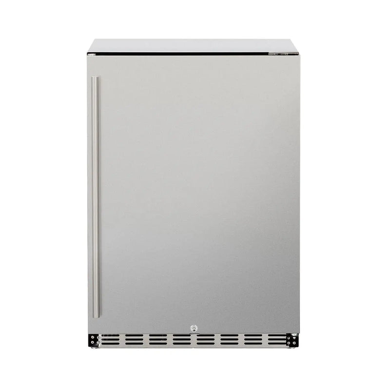 Summerset 24" 5.3c Deluxe Rated Refrigerator 304 Stainless Steel - Agent BBQ