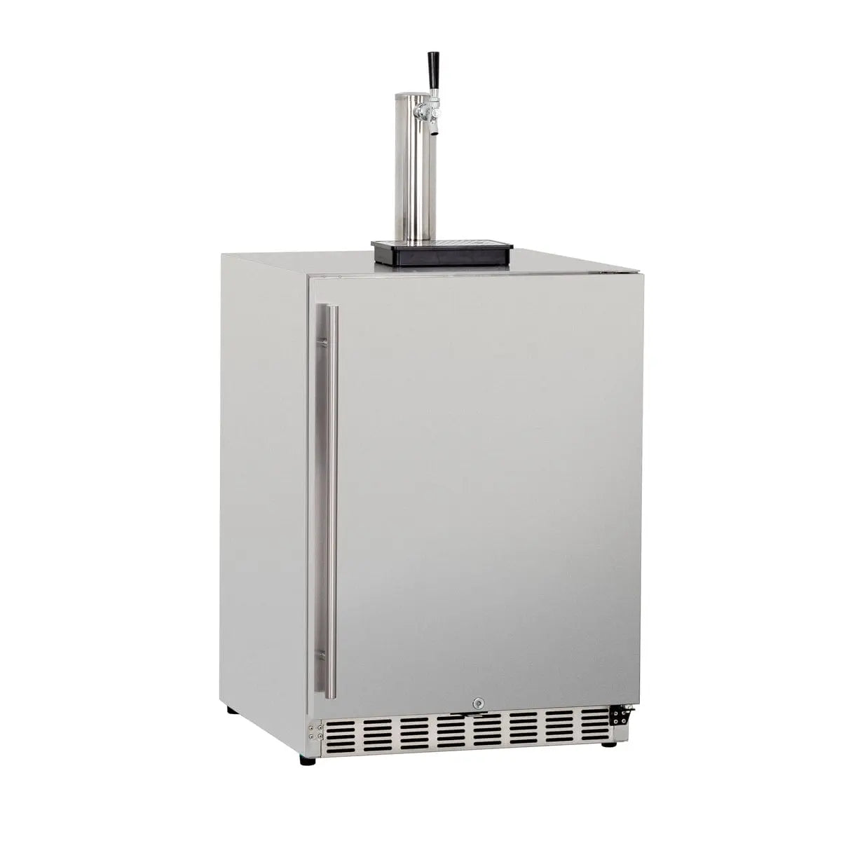 Summerset 24" 6.6c Deluxe Outdoor Rated Kegerator Single Tap Stainless Steel - Agent BBQ