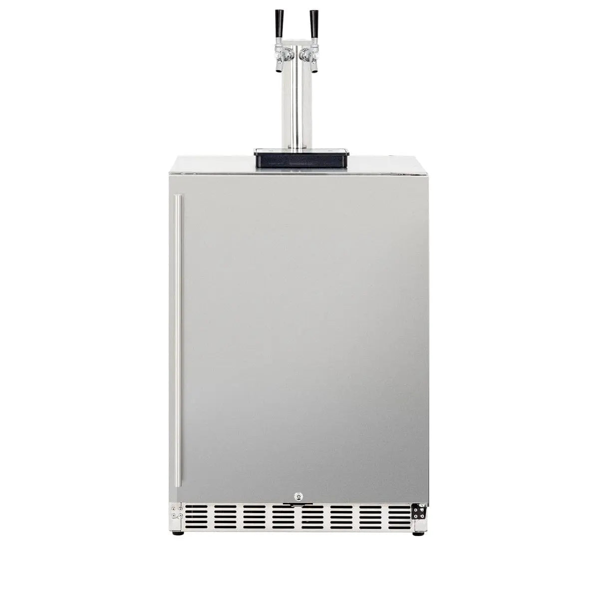 Summerset 24" 6.6c  Deluxe Rated Kegerator Double Tap Stainless Steel - Agent BBQ