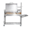 Tagwood BBQ Fully Assembled Argentine Santa Maria Wood Fire & Charcoal Grill with Top Lid - BBQ01SSF Tagwood BBQ