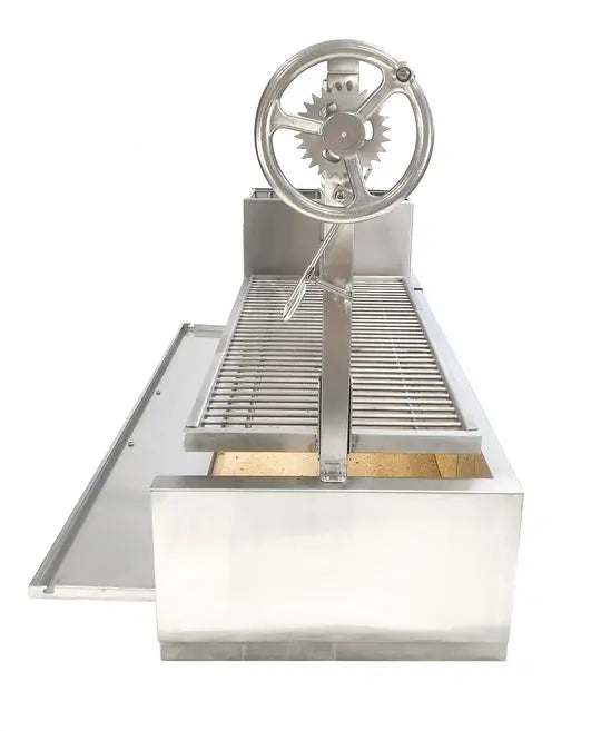 Tagwood BBQ Fully Assembled Built-In Santa Maria Argentine Wood Fire & Charcoal Gaucho Grill - BBQ05SSF Tagwood BBQ