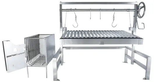 Tagwood BBQ Insert Style Argentine Santa Maria Wood Fire & Charcoal Grill - BBQ09SS Tagwood BBQ