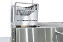 Tagwood BBQ Insert Style Argentine Santa Maria Wood Fire & Charcoal Grill - BBQ09SS Tagwood BBQ
