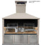 Tagwood BBQ Insert Style Argentine Santa Maria Wood Fire & Charcoal Grill - BBQ09SS Tagwood BBQ