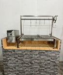 Tagwood BBQ Insert Style Argentine Santa Maria Wood Fire & Charcoal Grill - BBQ09SS Tagwood BBQ