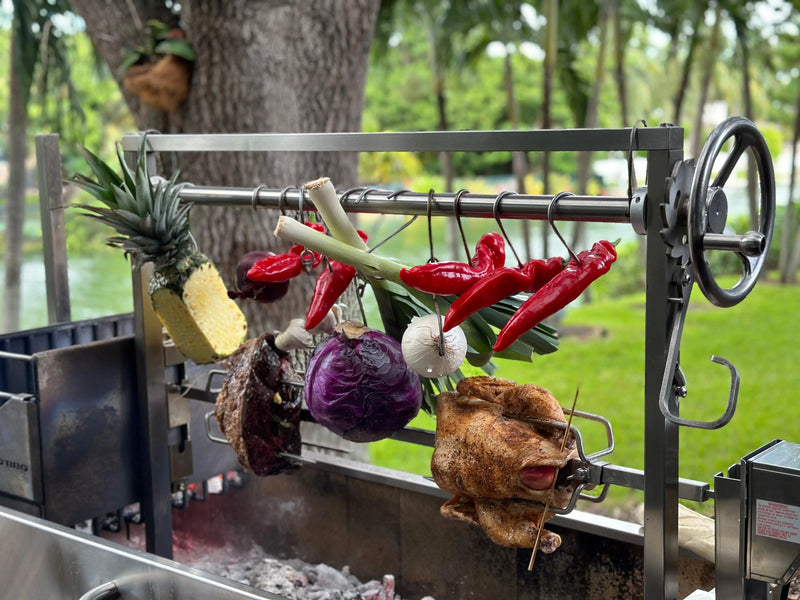 Tagwood BBQ Stainless Steel Rotisserie Kit For BBQ03SS, BBQ03SI, BBQ05SS, BBQ23SS, & BBQ25SS Grills - BBQ50SS Tagwood BBQ