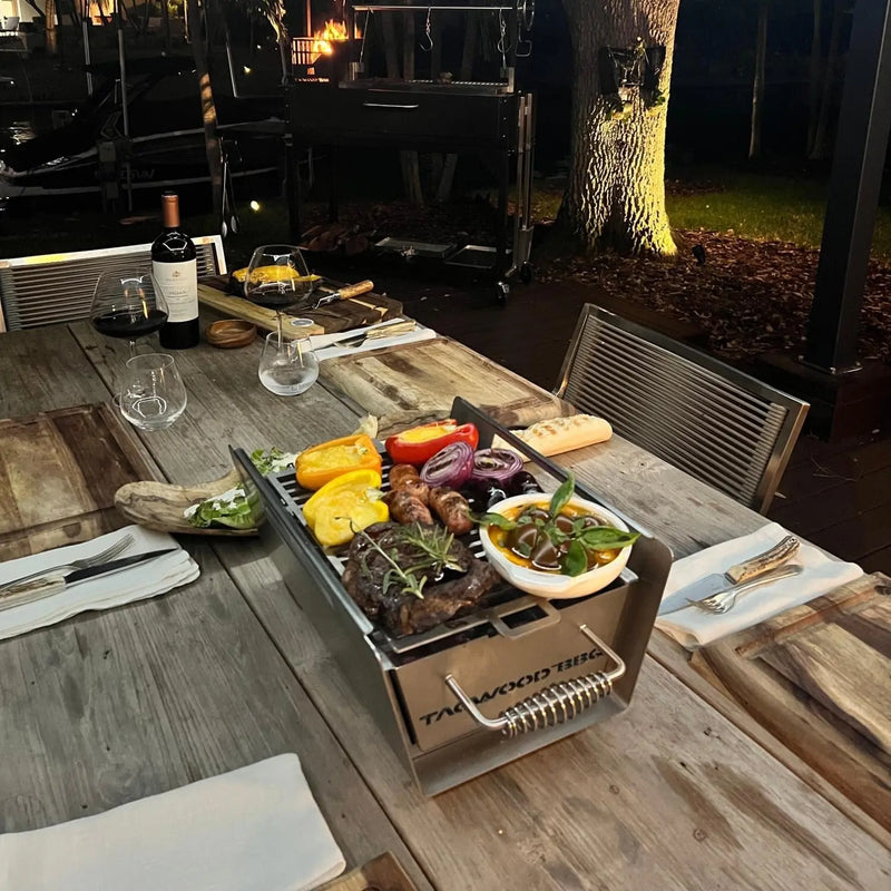 Tagwood BBQ Table Top Food Warming Brazier - BBQ07SS Tagwood BBQ