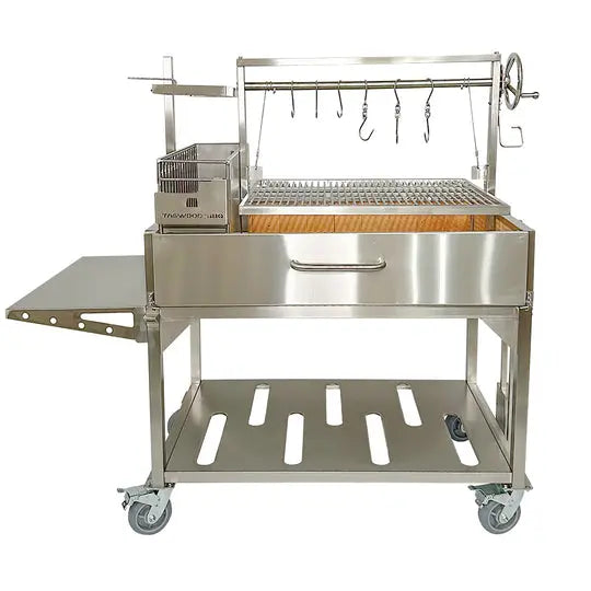 Tagwood BBQ XL Argentine Santa Maria Wood Fire & Charcoal Grill - BBQ23SS Tagwood BBQ
