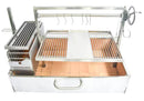 Tagwood BBQ XL Built-In Argentine Santa Maria Wood Fire & Charcoal Grill - BBQ25SS Tagwood BBQ