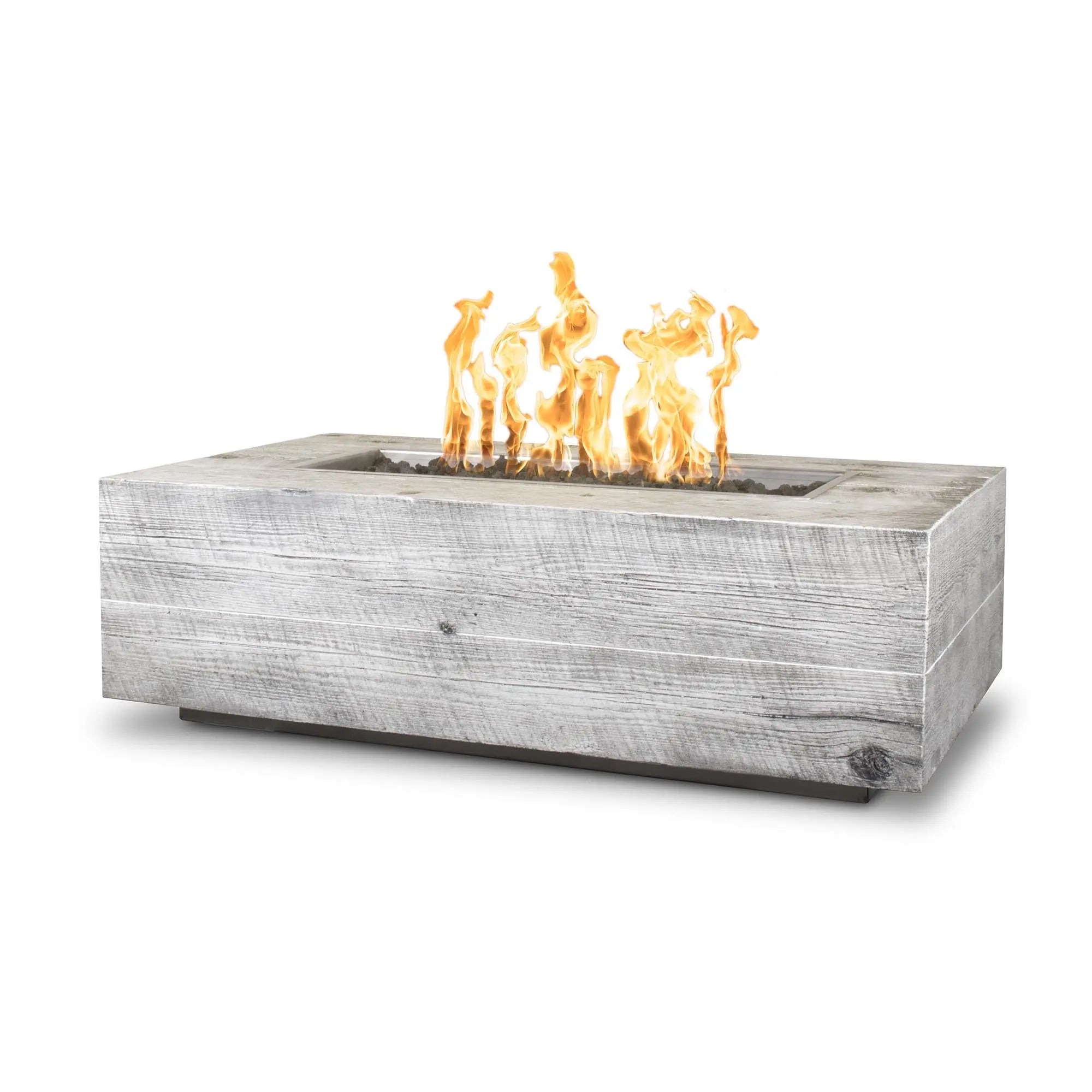The Outdoor Plus Coronado Wood Grain Fire Pit 60" - OPT-COR60 The Outdoor Plus
