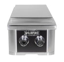 Wildfire Ranch Black 304 SS Gas Double Side Burner - WF-DBLSBRN-RH-LP/NG Wildfire Outdoor Living